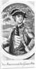 Eighteenth Century Etching of a Portrait of Benedict Arnold by Anonymous