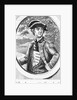 Eighteenth Century Etching of a Portrait of Benedict Arnold by Anonymous