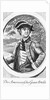 Eighteenth Century Etching of a Portrait of Benedict Arnold by Anonymous