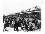 Soldiers Leaving for Camp Alger by Anonymous