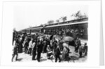 Soldiers Leaving for Camp Alger by Anonymous