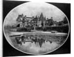 Reflection in Garden Pond of Biltmore House by Anonymous
