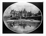 Reflection in Garden Pond of Biltmore House by Anonymous