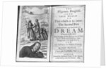 Frontispiece and Title Page from John Bunyan's The Pilgrim's Progress by Anonymous
