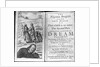 Frontispiece and Title Page from John Bunyan's The Pilgrim's Progress by Anonymous