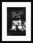 Neon Sign on Theater by Anonymous