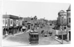 Streetcar in a Las Vegas Intersection by Anonymous
