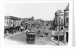 Streetcar in a Las Vegas Intersection by Anonymous
