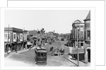 Streetcar in a Las Vegas Intersection by Anonymous