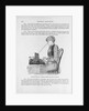 Nineteenth Century Book Illustration of a Woman at a Typewriter by Anonymous
