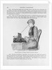 Nineteenth Century Book Illustration of a Woman at a Typewriter by Anonymous