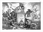 Devils Attacking a Safe by Anonymous