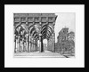 Colonnade With Fantastic Columns by Hieronymous Cock and Jan Vredeman de Vries by Anonymous