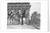 Colonnade With Fantastic Columns by Hieronymous Cock and Jan Vredeman de Vries by Anonymous