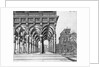 Colonnade With Fantastic Columns by Hieronymous Cock and Jan Vredeman de Vries by Anonymous