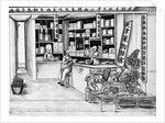 Eighteenth Century Chinese Drawing of a Food Shop by Anonymous