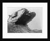 British Mark IV Tank Rolling over Hillside by Anonymous