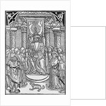 Charles VII Surrounded by His Court by Anonymous