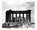 Acropolis, Parthenon, east side, Athens, Greece by Anonymous