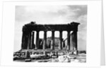 Acropolis, Parthenon, east side, Athens, Greece by Anonymous