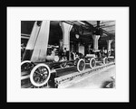 Model T Chassis in Highland Park Ford Plant by Anonymous