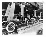 Model T Chassis in Highland Park Ford Plant by Anonymous
