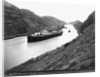 SS Ancon Passing Through Culebra Cut by Anonymous