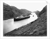 SS Ancon Passing Through Culebra Cut by Anonymous