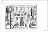 Eighteenth Century English Engraving Assorted Microscopes and Apparatus by Anonymous