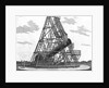Eighteenth Century Engraving "View of Herschell's Forty Feet Telescope" by Anonymous