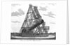 Eighteenth Century Engraving "View of Herschell's Forty Feet Telescope" by Anonymous