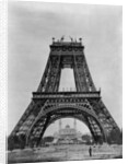 Eiffel Tower Under Construction by Anonymous
