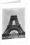Eiffel Tower Under Construction by Anonymous
