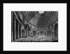 Interior View of the Pantheon by Francesco Piranesi