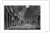 Interior View of the Pantheon by Francesco Piranesi