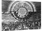 Engraving Astrological Chart by Anonymous