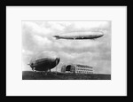 Airships at Lakehurst, New Jersey by Anonymous