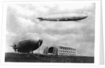 Airships at Lakehurst, New Jersey by Anonymous