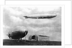 Airships at Lakehurst, New Jersey by Anonymous