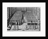 Seventeenth Century Engraving Interior of the Leiden Library by Corbis