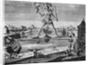 The Seven Wonders of the World: The Colossus of Rhodes 18th-Century Print by Anonymous