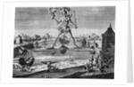The Seven Wonders of the World: The Colossus of Rhodes 18th-Century Print by Anonymous