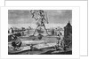 The Seven Wonders of the World: The Colossus of Rhodes 18th-Century Print by Anonymous