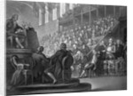 Louis XVI at the Bar of the National Convention by G. Verdramini