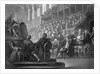 Louis XVI at the Bar of the National Convention by G. Verdramini