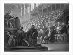 Louis XVI at the Bar of the National Convention by G. Verdramini