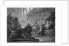 Louis XVI at the Bar of the National Convention by G. Verdramini
