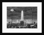 Fetes et Illuminations aux Champs Elysees, le 18 Juillet 1790 by Pierre Gabriel Berthault