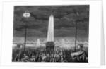 Fetes et Illuminations aux Champs Elysees, le 18 Juillet 1790 by Pierre Gabriel Berthault