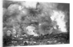 San Francisco in Flames by Anonymous
